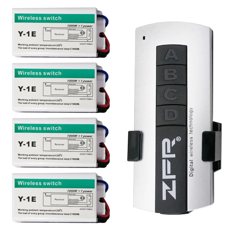 ریموت ۴ کانال مجزا ZFR