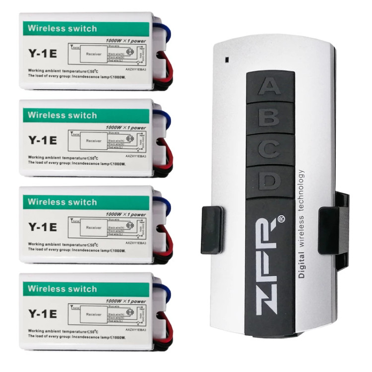 ریموت ۴ کانال مجزا ZFR